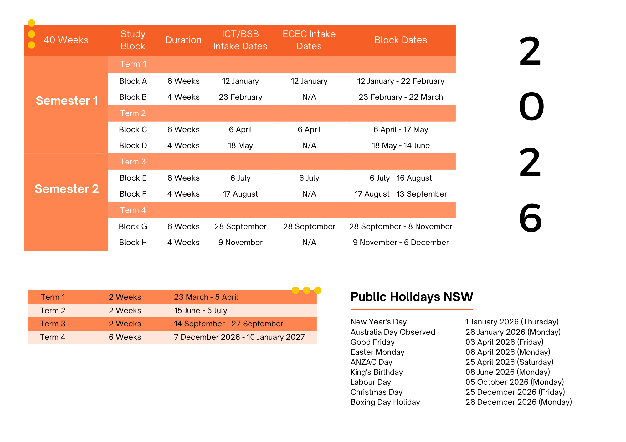 Calendar Dates New Rhodes International College