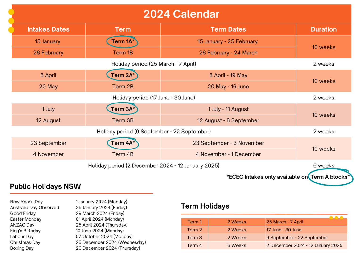 Calendar Dates New Rhodes International College